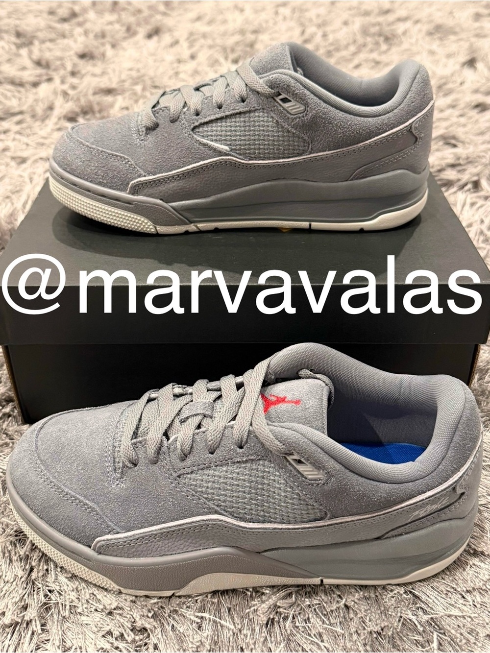 Jordan Flight Cool Grey. Womens 8 / GS 6.5Y